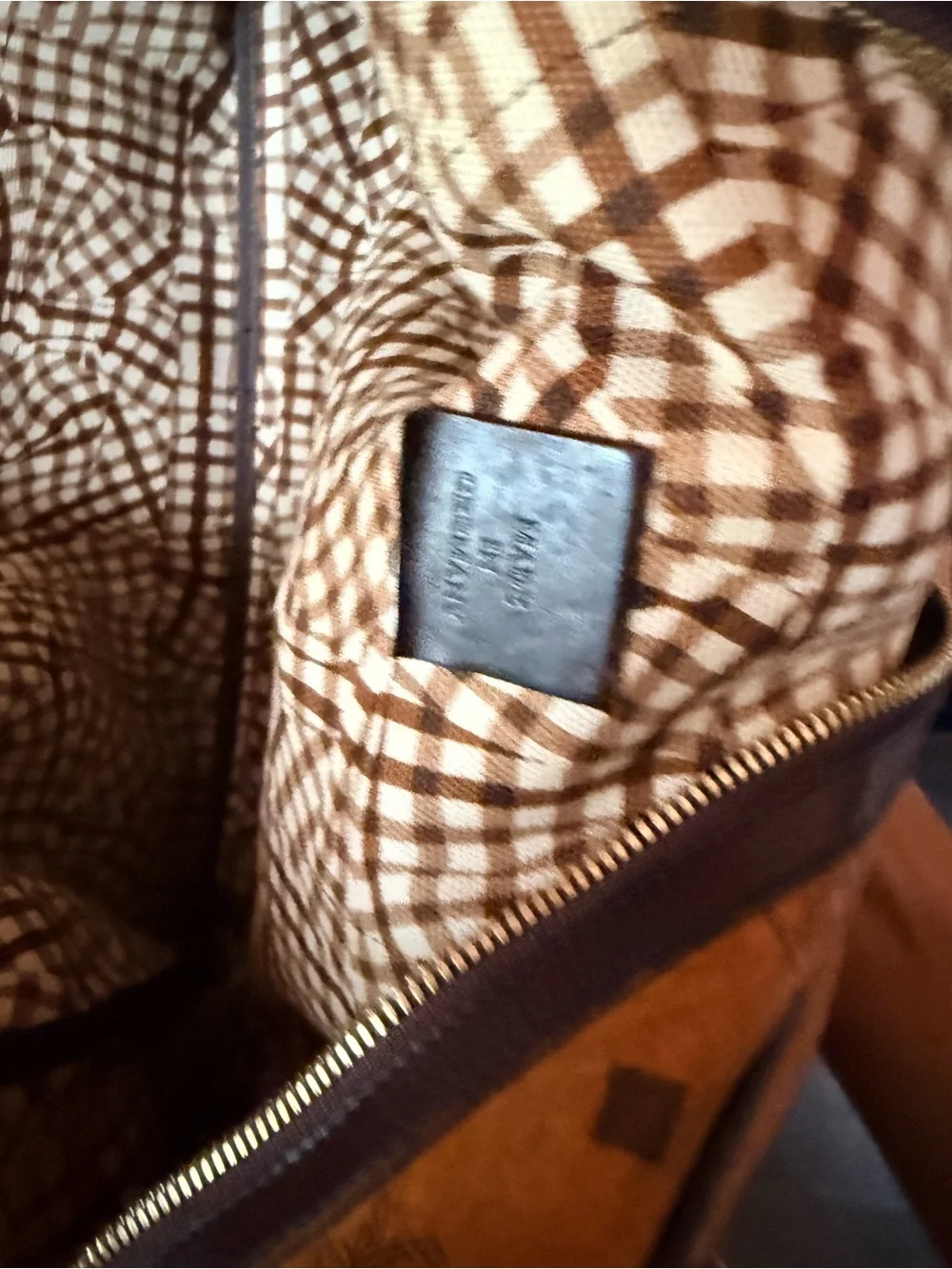 MCM laptop briefcase